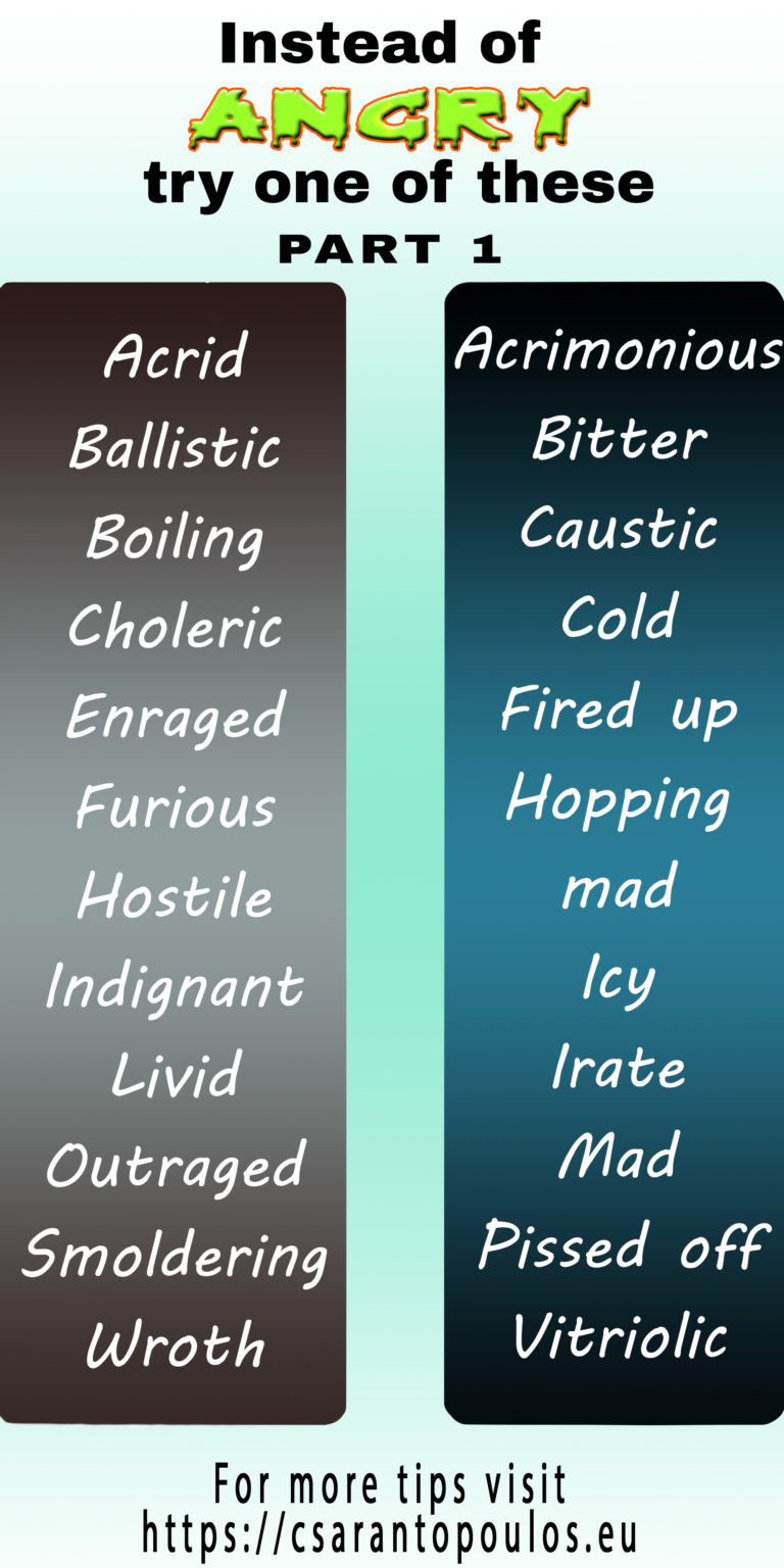 Crutch words - ANGRY (part 1)
