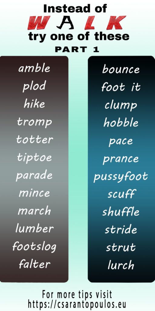 Crutch Words - Walk - part 1